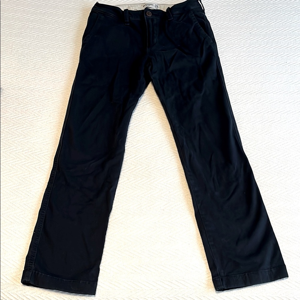 Abercrombie Kids Navy Blue Chinos